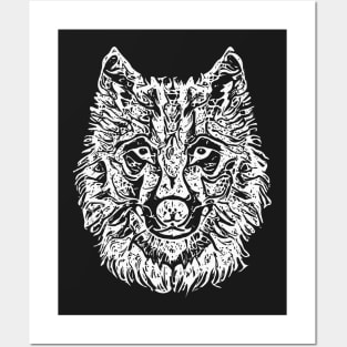 Wolf Posters and Art